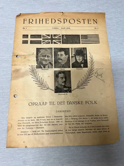 Originalt Tysk propaganda camoufleret som et illegalt blad