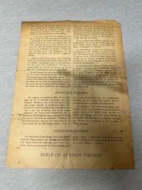 Originalt Tysk propaganda camoufleret som et illegalt blad