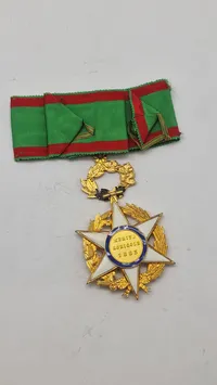 Fransk Ordre du Mérite agricole" (Ordenen for landbrugsfortjeneste). Original