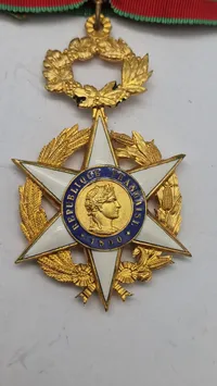 Fransk Ordre du Mérite agricole" (Ordenen for landbrugsfortjeneste). Original