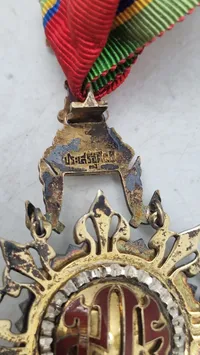 thailandsk Hvide Elefants Orden (Order of the White Elephant). Original