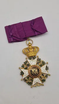 Belgisk Order of Leopold halskors Original