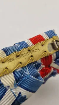 Dansk medalje spange med bla UN medalje. Original