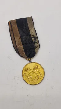 preussisk krigserindringsmedalje fra 1864 for deltagere i krigen i Slesvig-Holsten. Original