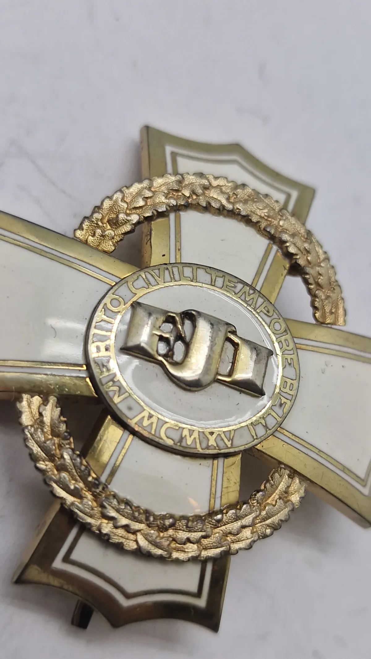 Østrisk Kriegskreuz für Zivilverdienste, ww1. Original