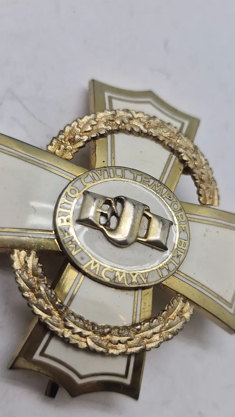 Østrisk Kriegskreuz für Zivilverdienste, ww1. Original