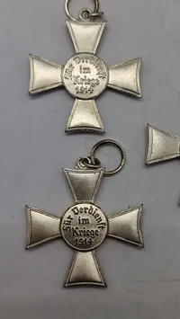 Samling tyske ww1 Hanseatenkreuz. Originale