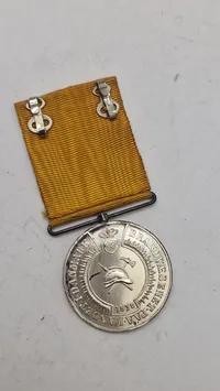 Dansk Brandvæsens Medalje for 25 års tjeneste. Original