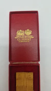 Dansk Brandvæsens Medalje for 25 års tjeneste. Original