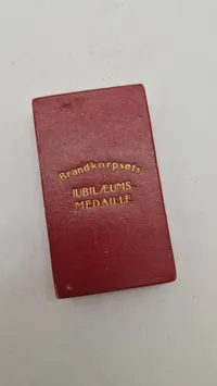 Dansk Brandvæsens Medalje for 25 års tjeneste. Original