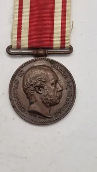 Dansk 1864 krigsdeltager medalje. Original