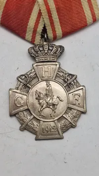 Medalje fra garderhusar foreningen 1912. Original