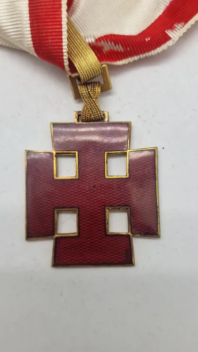 Østrisk kommandørkors fra den første østrigske republik, udstedt mellem 1934-1938.  Original