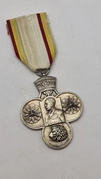 Etiopisk Haile Selassie I-medalje fra Koreakrigen. Original