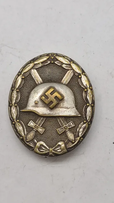 Tysk VERWUNDETENABZEICHEN, Hersteller 30 - Hauptmunzamt Wien. Original
