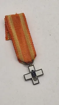 Tysk Røde Kors-medalje, miniature. Original