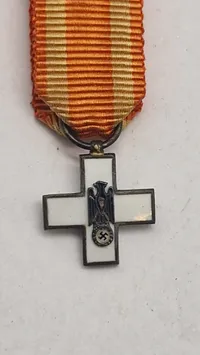Tysk Røde Kors-medalje, miniature. Original