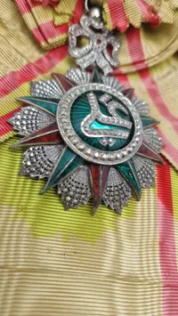 Tunesisk Nichan Iftikhar-orden (Order of Glory). Original