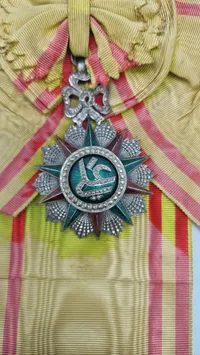 Tunesisk Nichan Iftikhar-orden (Order of Glory). Original
