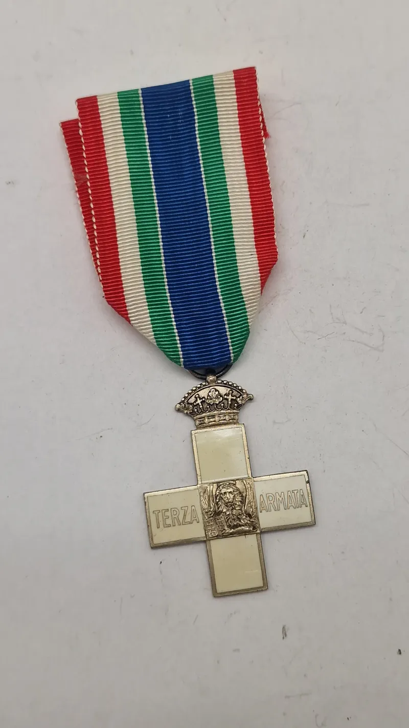 Italiensk Croce Commemorativa della 3ª Armata. Original