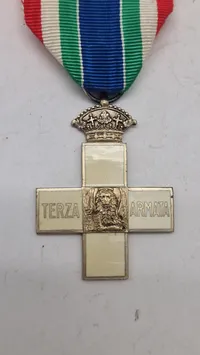 Italiensk Croce Commemorativa della 3ª Armata. Original