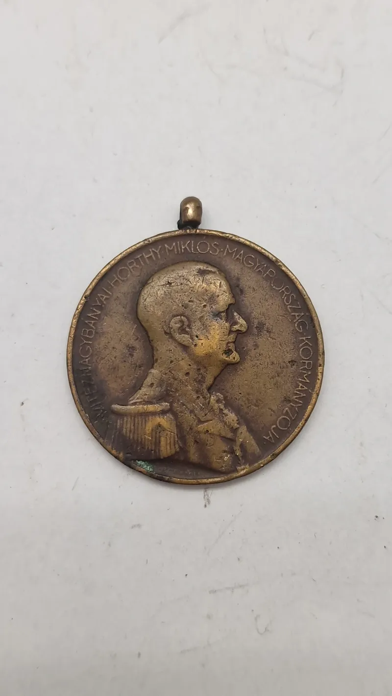 Ungarsk tapperhedsmedalje fra 2. verdenskrig. Original