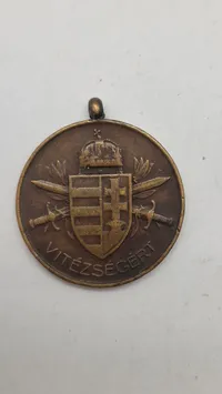 Ungarsk tapperhedsmedalje fra 2. verdenskrig. Original