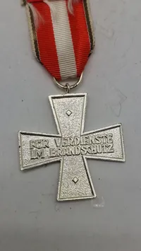 Tysk Brandschutz-Ehrenzeichen (Schleswig-Holstein). Original