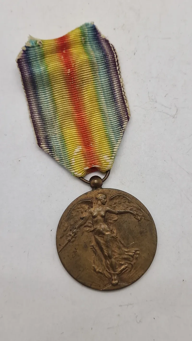 Belgisk Interallied Victory Medal, ww1. Original