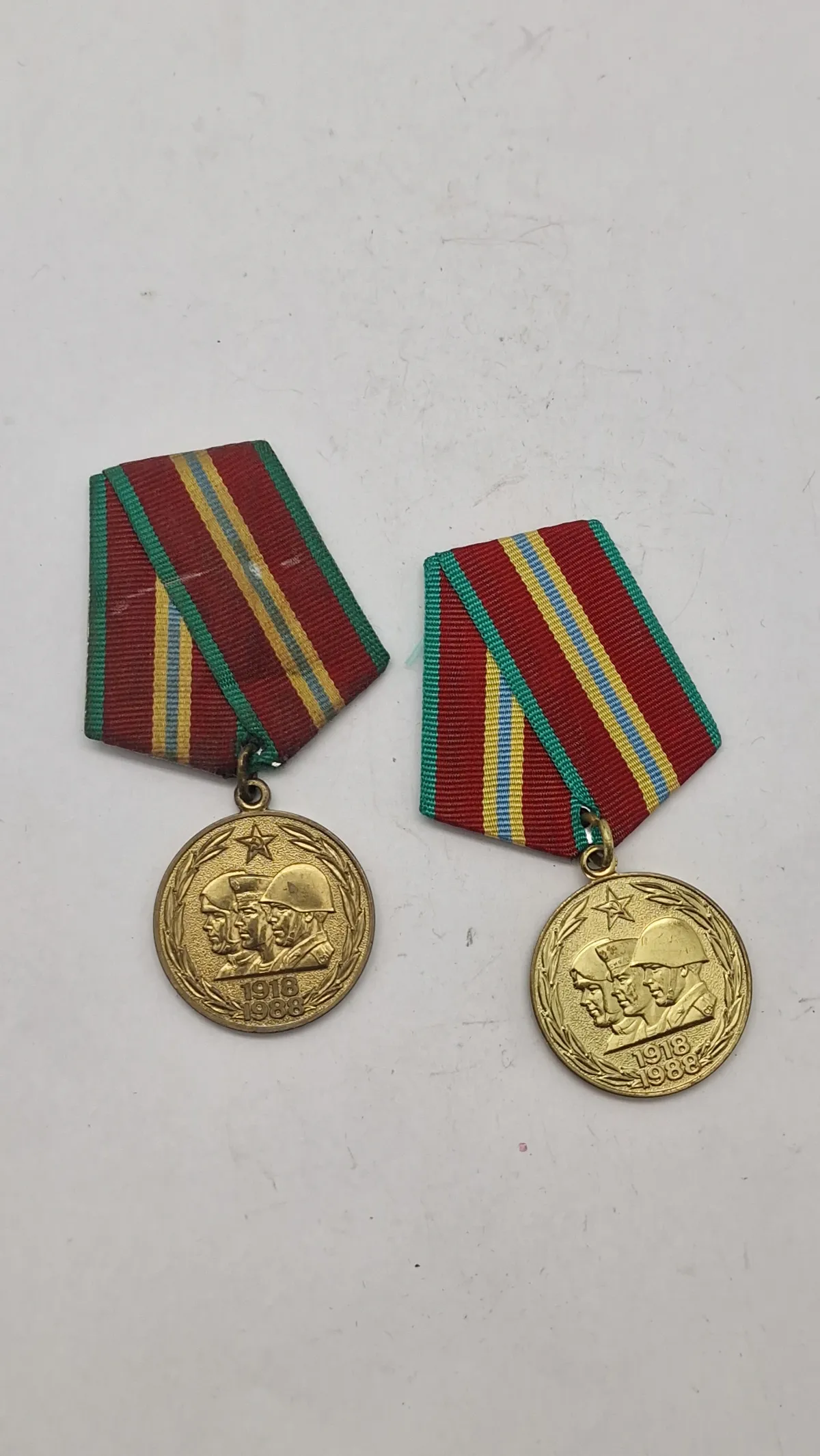 Jubilæumsmedaljer for 70-året for Sovjetunionens væbnede styrker. Original