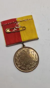 Medalje fra Malmöhus läns skytteförbund. Original