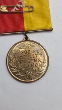 Medalje fra Malmöhus läns skytteförbund. Original