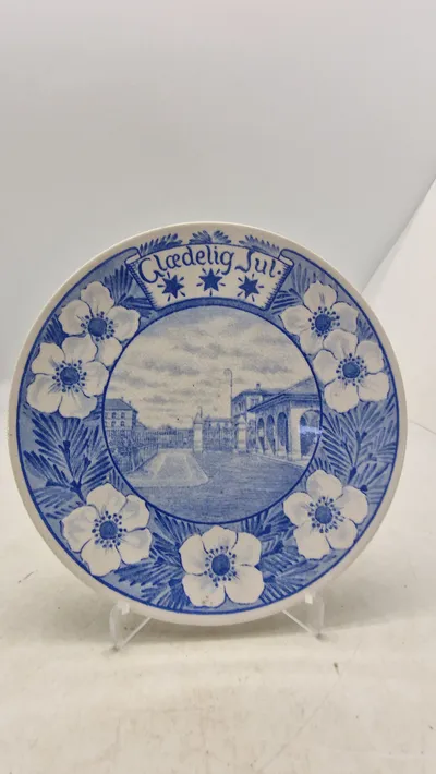 Aluminia juleplatte fra 1907