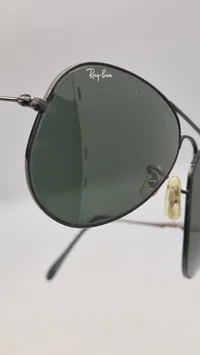 Rayban pilotsolbriller med etui