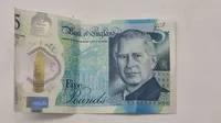 5 punds seddel med motiv af Winston Churchill