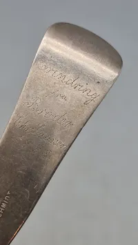 1800 tals ske af provinssølv