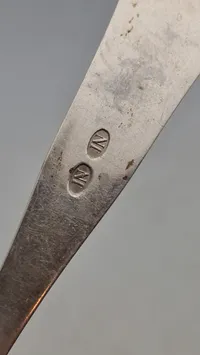 1800 tals ske af provinssølv