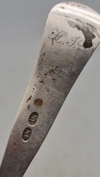 1800 tals ske af provinssølv