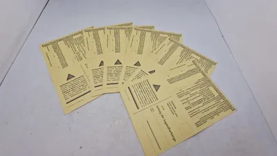 Tyske ww2 papirer fra Deutsche Jugend Herberge. Originale