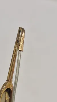 Forgyldt broche, start 1900 tallet