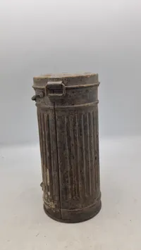 Tysk gasmaske hylster, ww2. Originalt