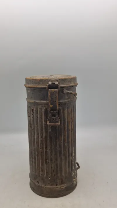 Tysk gasmaske hylster, ww2. Originalt
