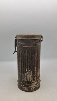 Tysk gasmaske hylster, ww2. Originalt