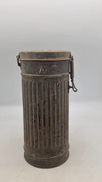 Tysk gasmaske hylster, ww2. Originalt