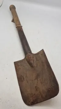 Original tysk feltspade, ww2. Original