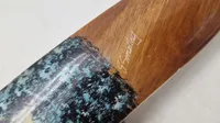 Australsk boomerang med holder, håndmalet