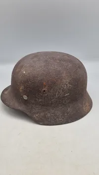 Tysk M/40 hjelm. Original