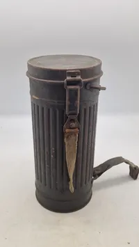 Tysk gasmaske med hylster, ww2. Original