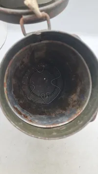 Tysk gasmaske med hylster, ww2. Original