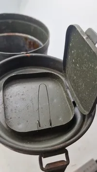 Tysk gasmaske med hylster, ww2. Original